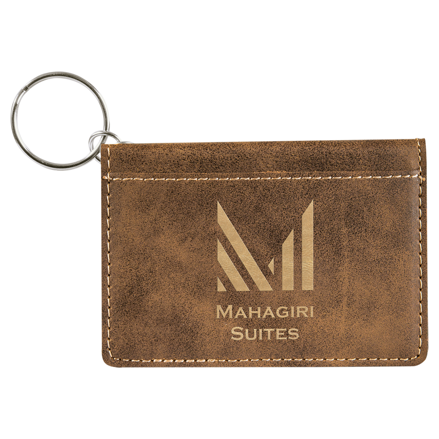 Leather Keychain with Card Holder – Suzie Q USA